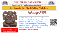 Shri Ganesha Clay Murti Making Workshop